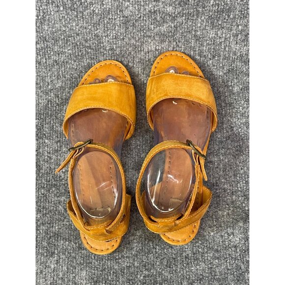 FRYE womens sandels size 8.5M Brown Nutral color Comfy Pre0owned - Picture 12 of 16